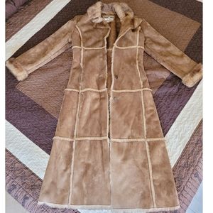 NEW Powder River Panhandle Slim long faux furcoat